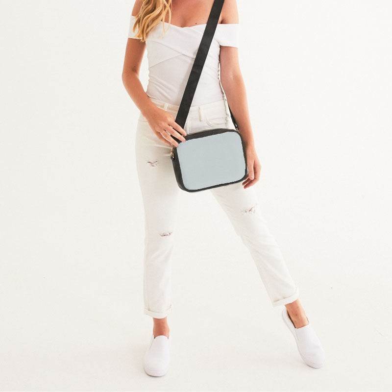 Light Neutral Cyan Crossbody Bag (C-NE-LI) - Woman Front