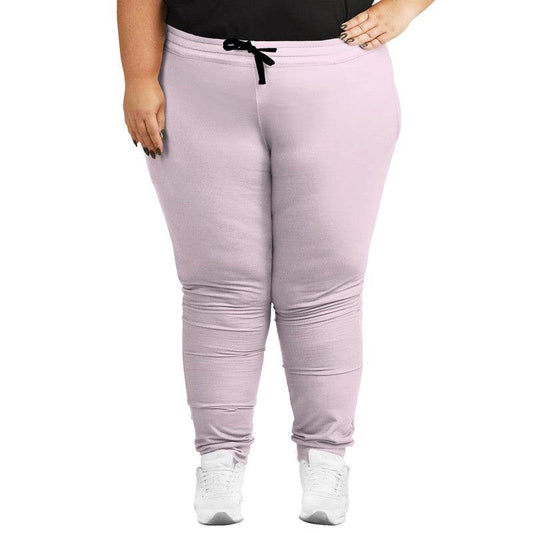 Light Neutral Magenta Joggers PLUS (PIM2-NE-LI) - Woman Front PLUS