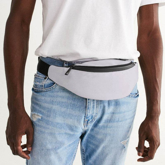 Light Neutral Purple Belt Bag (MPU2-NE-LI) - Man Front CloseUp
