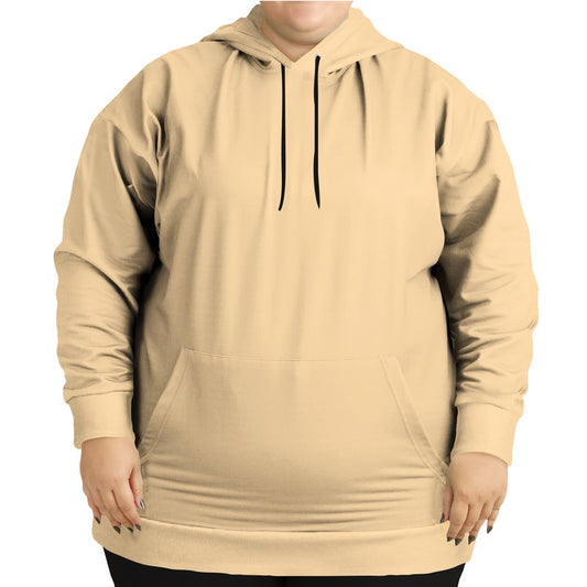 Light Orange Hoodie PLUS (YO2-MU-LI) - Woman Front PLUS
