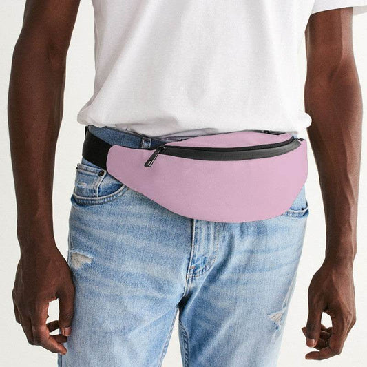 Light Pink Belt Bag (PIM2-FM-LI) - Man Front CloseUp