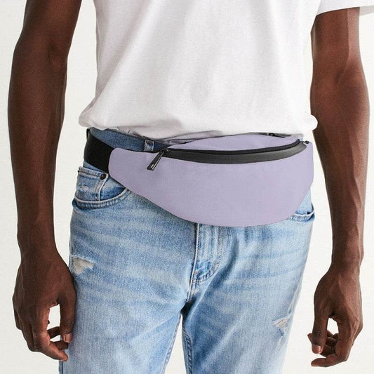 Light Purple Belt Bag (PU-FM-LI) - Man Front CloseUp
