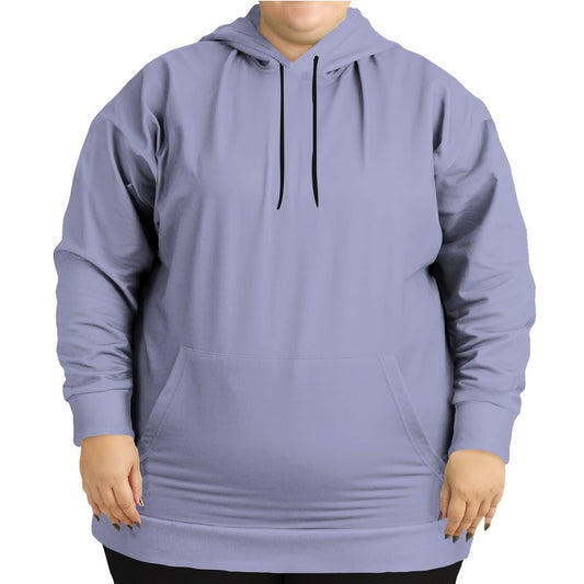 Lightened Fully-Muted Indigo Hoodie PLUS (PUI2-FM-LG) - Woman Front PLUS