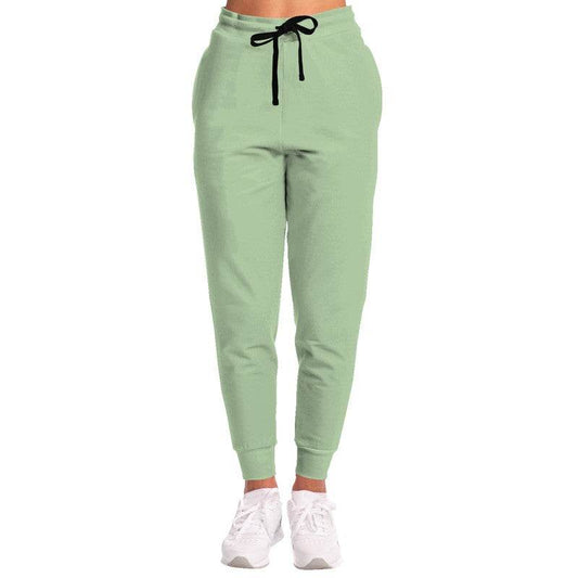 Lightened Fully-Muted Lime Joggers (GL2-FM-LG) - Woman Front