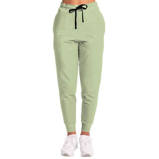 Lightened Fully-Muted Lime Joggers (L-FM-LG) - Woman Front