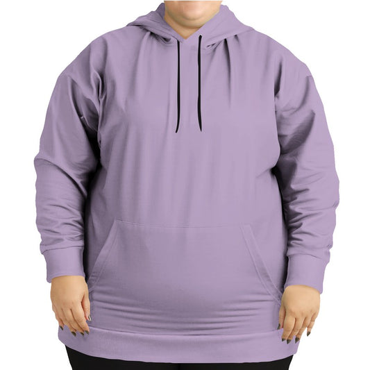 Lightened Fully-Muted Purple Hoodie PLUS (MPU2-FM-LG) - Woman Front PLUS