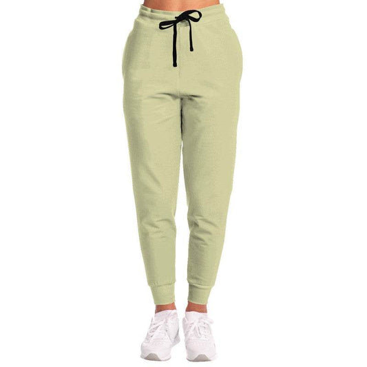 Lightened Fully-Muted Yellow Joggers (LY2-FM-LG) - Woman Front