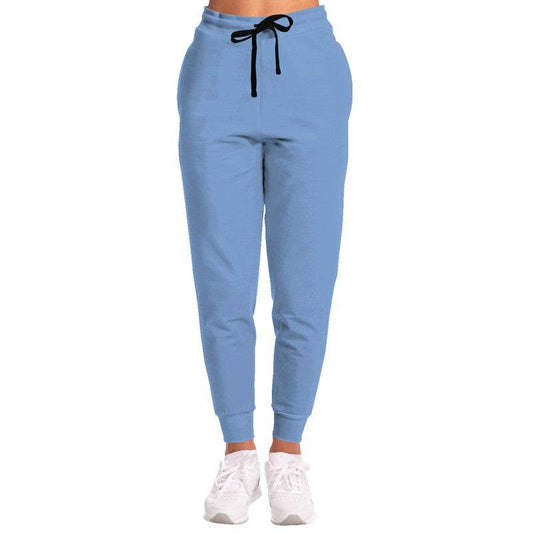 Lightened Muted Blue Joggers (IB2-MU-LG) - Woman Front