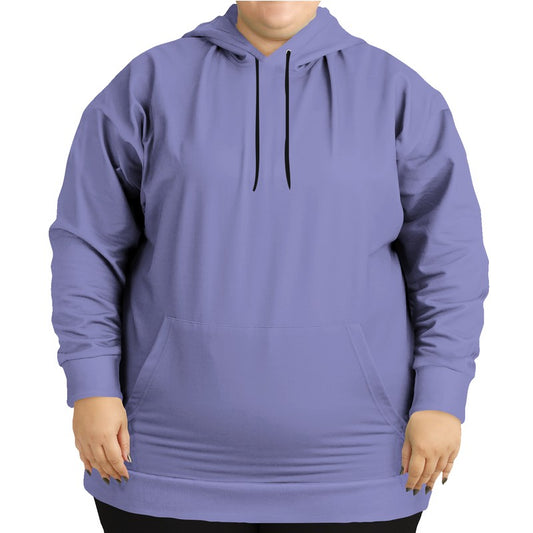 Lightened Muted Indigo Hoodie PLUS (PUI2-MU-LG) - Woman Front PLUS