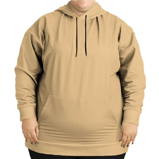 Lightened Muted Orange Hoodie PLUS (YO2-MU-LG) - Woman Front PLUS