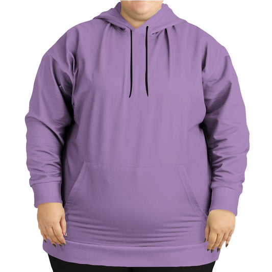 Lightened Muted Purple Hoodie PLUS (MPU2-MU-LG) - Woman Front PLUS