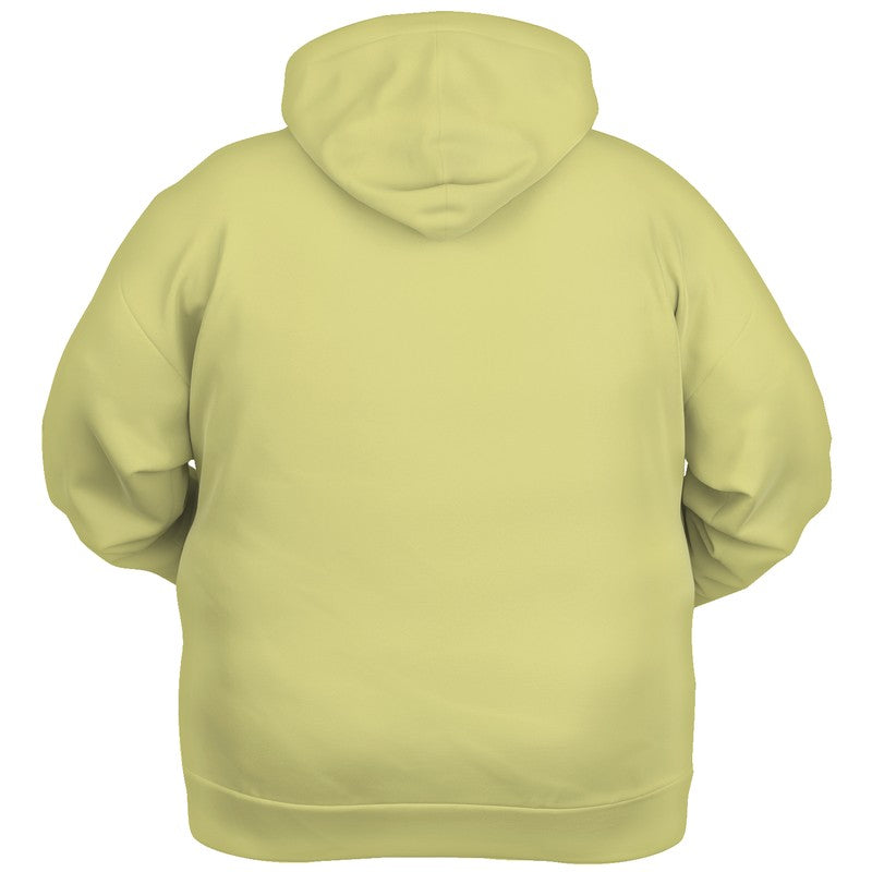 Lightened Muted Yellow Hoodie PLUS (LY2-MU-LG) - Ghost Back PLUS