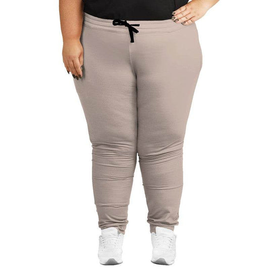 Lightened Neutral Orange Joggers PLUS (OR2-NE-LG) - Woman Front PLUS