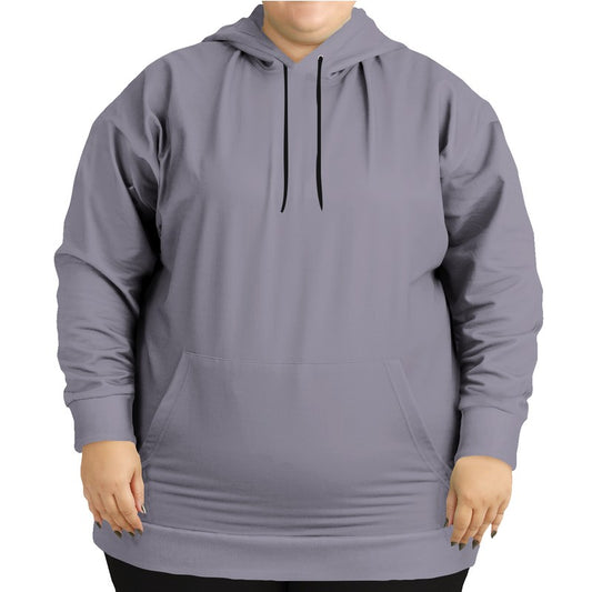 Lilac Gray Hoodie PLUS (PU-NE-ML) - Woman Front PLUS