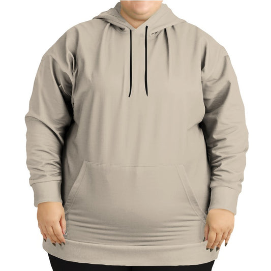 Linen Hoodie PLUS (YO2-NE-LG) - Woman Front PLUS