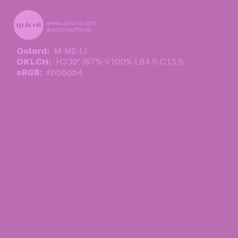 Light Medium Magenta | M-ME-LI