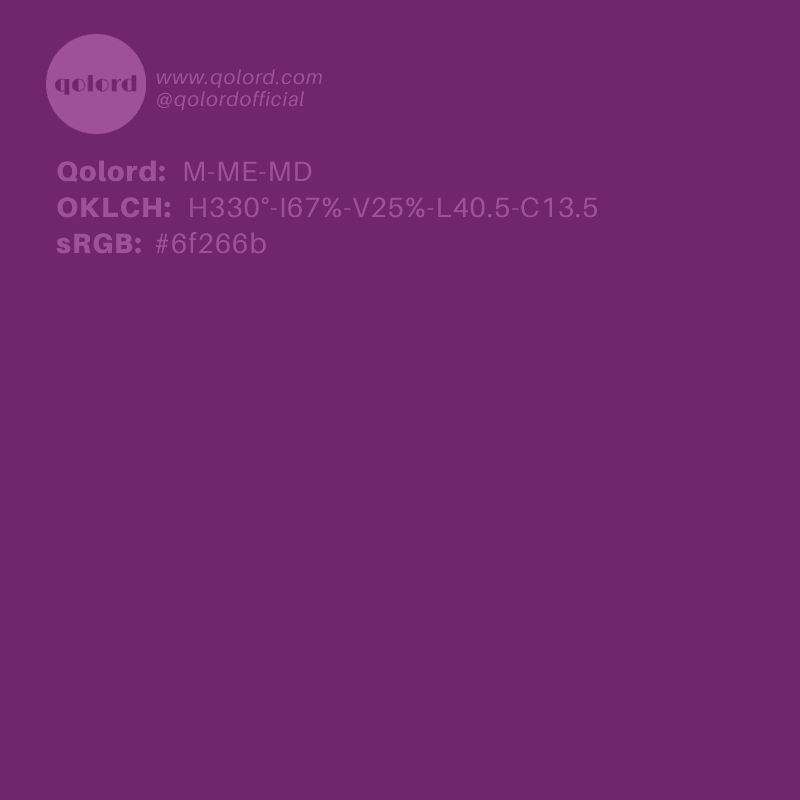 Medium-Dark Medium Magenta | M-ME-MD