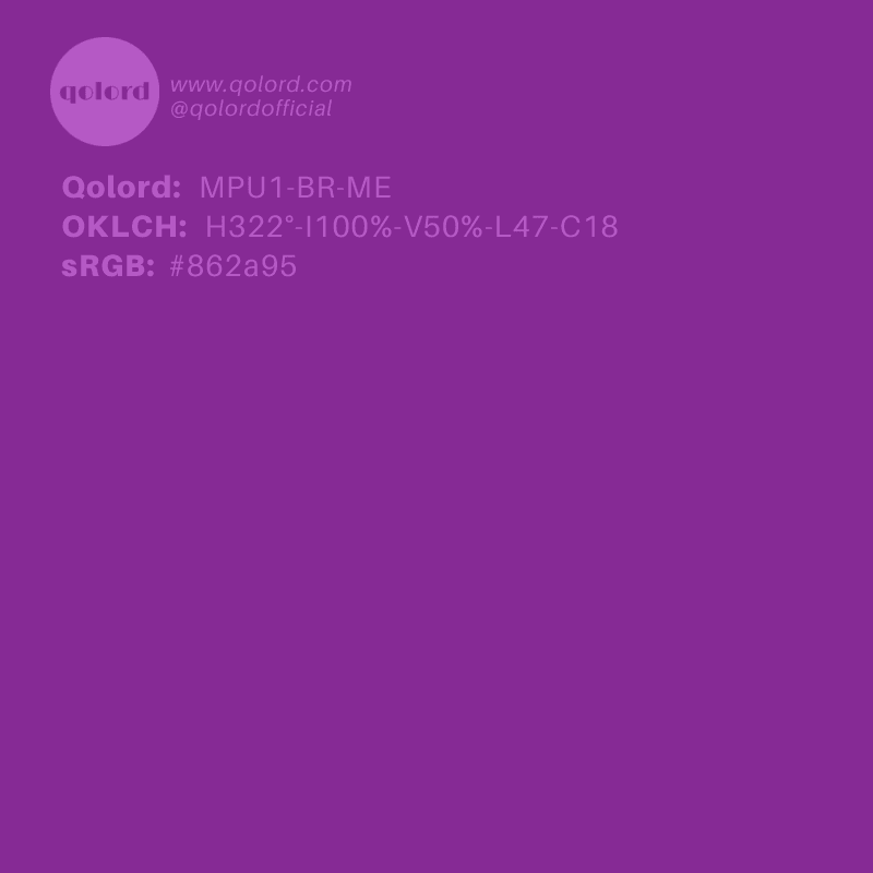 Bright Purple | MPU1-BR-ME
