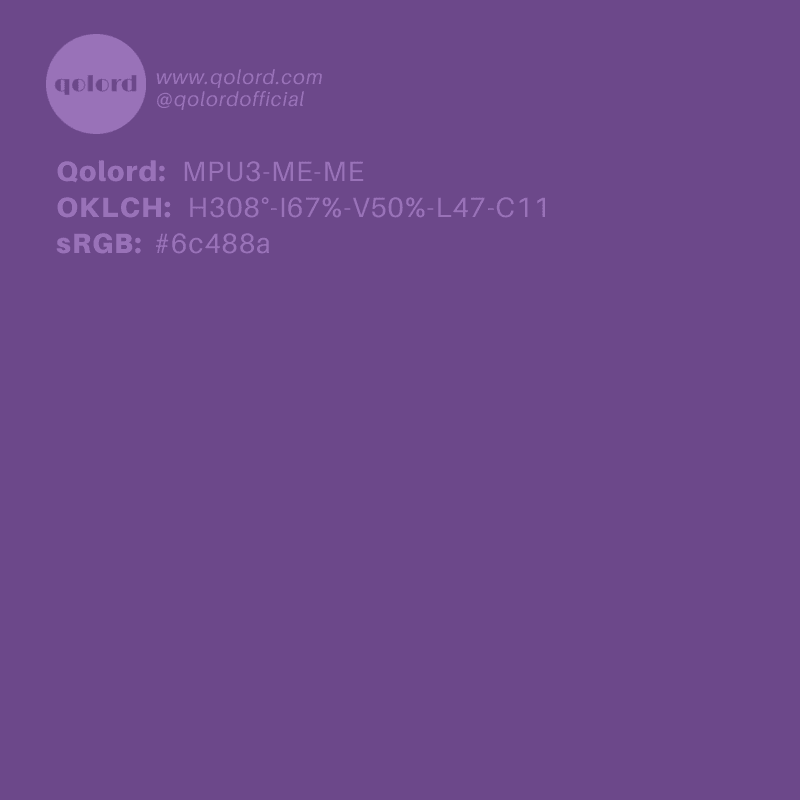 Medium Purple | MPU3-ME-ME