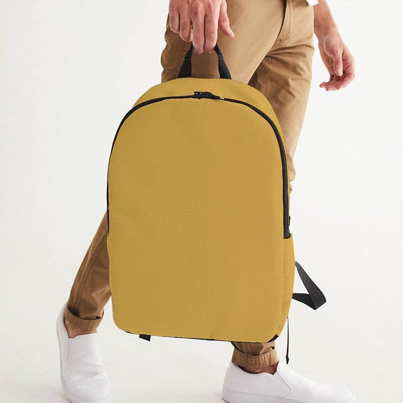 Marigold Waterproof Backpack (YO1-ME-ME) - Man Holding CloseUp