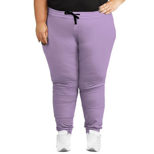 Mauve Joggers PLUS (MPU2-MU-LI) - Woman Front PLUS