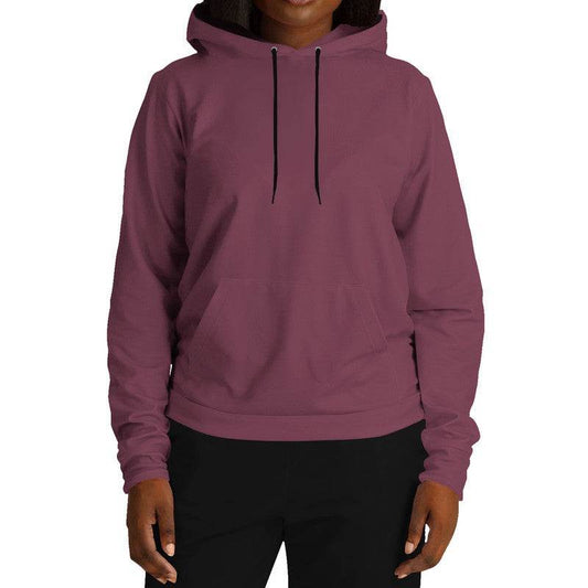 Medium-Dark Fully-Muted Pink Hoodie (PI-FM-MD) - Woman Front