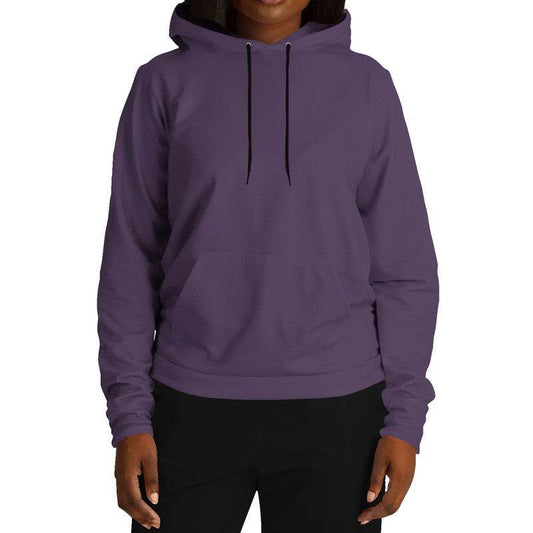 Medium-Dark Fully-Muted Purple Hoodie (MPU2-FM-MD) - Woman Front