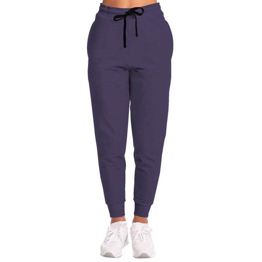 Medium-Dark Fully-Muted Purple Joggers (PU-FM-MD) - Woman Front
