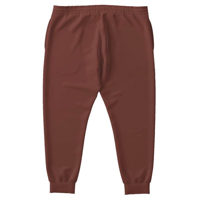 Medium-Dark Fully-Muted Red Joggers PLUS (R-FM-MD) - Back PLUS