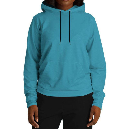 Medium-Dark Medium Cyan Hoodie (BC3-ME-MD) - Woman Front