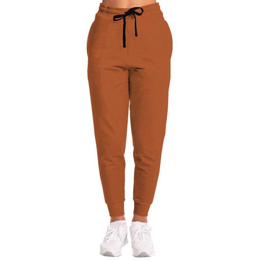 Medium-Dark Medium Orange Joggers (OR2-ME-MD) - Woman Front