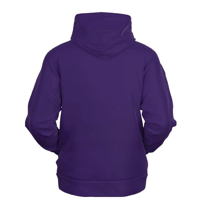 Medium-Dark Medium Purple Hoodie (PU-ME-MD) - Ghost Back