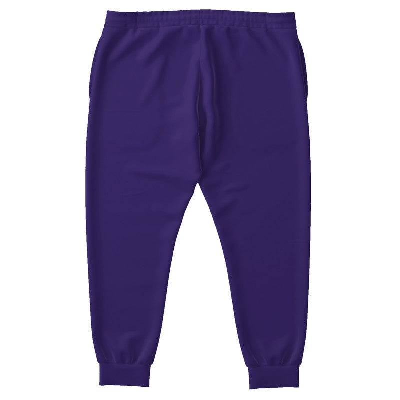 Medium-Dark Medium Purple Joggers PLUS (PUI1-ME-MD) - Back PLUS