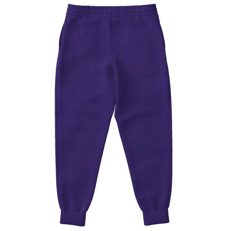 Medium-Dark Medium Purple Joggers (PUI1-ME-MD) - Back