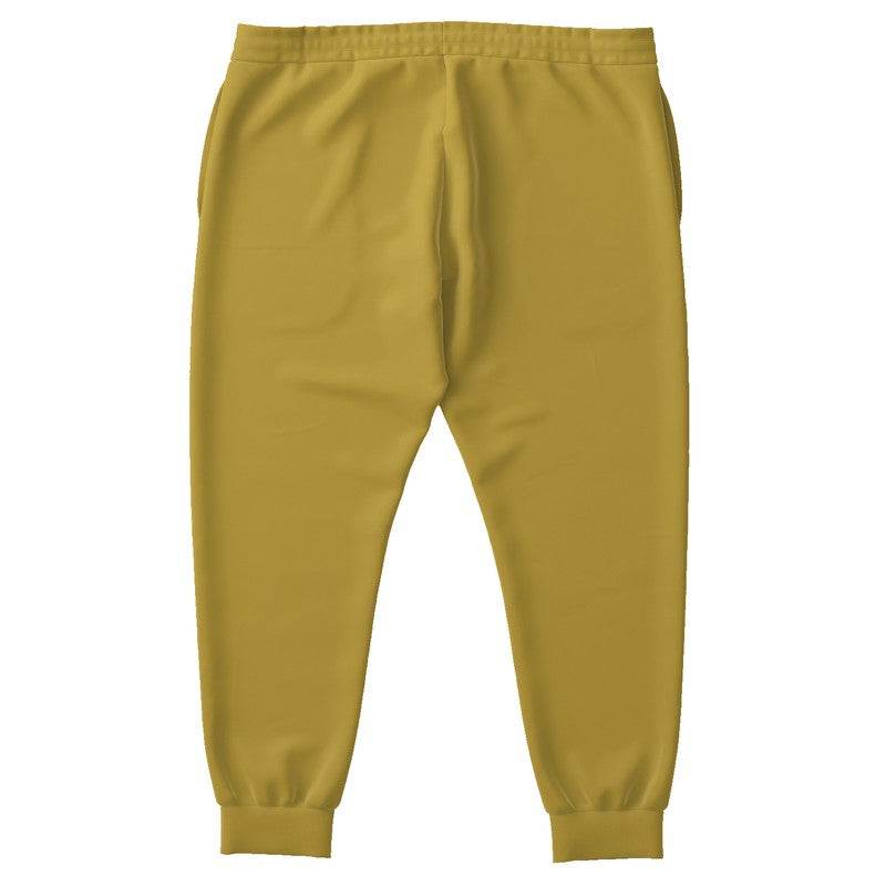 Medium-Dark Medium Yellow Joggers PLUS (Y-ME-MD) - Back PLUS