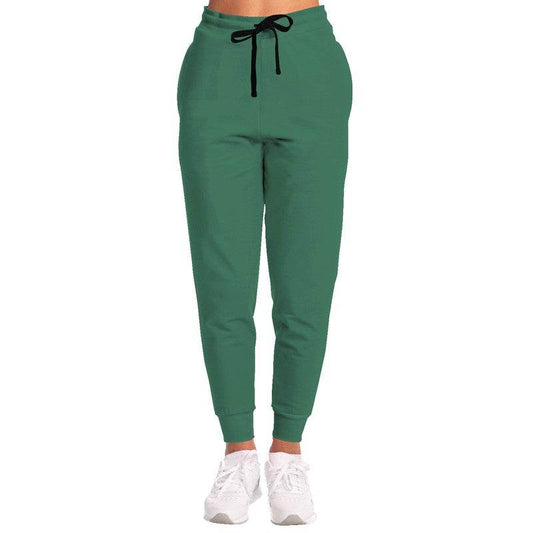 Medium-Dark Muted Green Joggers (BGG2-MU-MD) - Woman Front