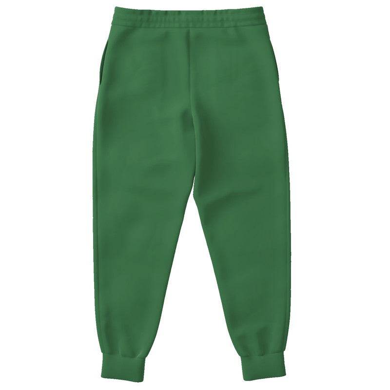 Medium-Dark Muted Green Joggers (G-MU-MD) - Back