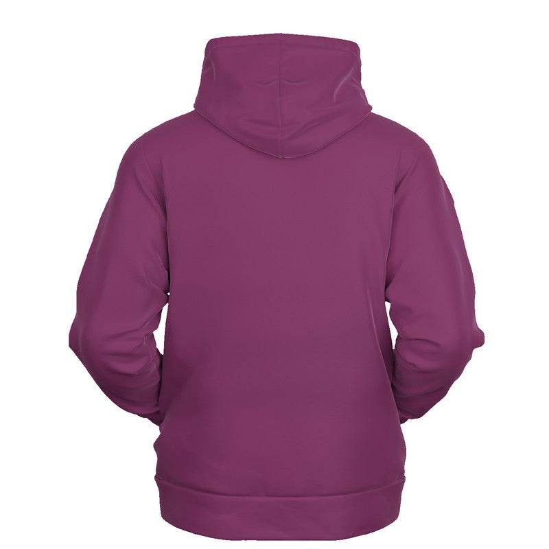 Medium-Dark Muted Magenta Hoodie (PIM2-MU-MD) - Ghost Back