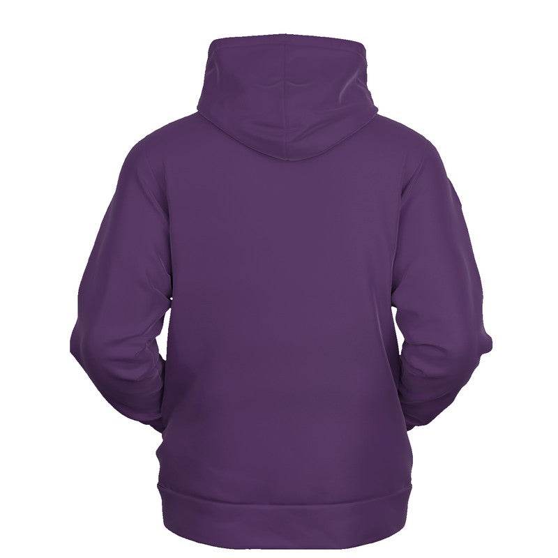 Medium-Dark Muted Purple Hoodie (MPU2-MU-MD) - Ghost Back