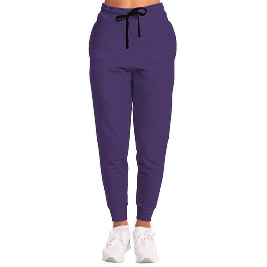 Medium-Dark Muted Purple Joggers (PU-MU-MD) - Woman Front