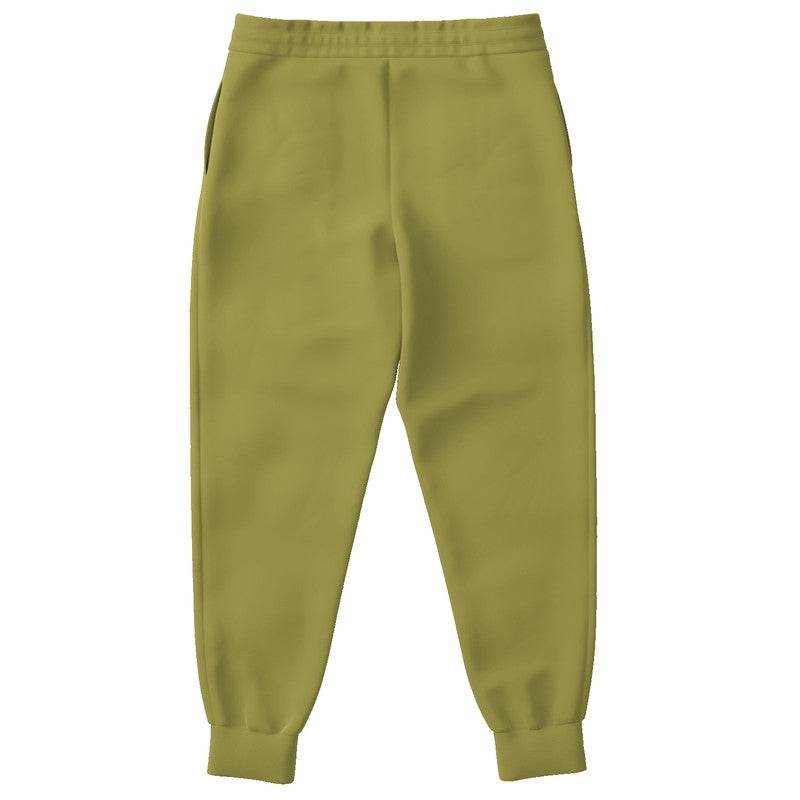 Medium-Dark Muted Yellow Joggers (LY2-MU-MD) - Back