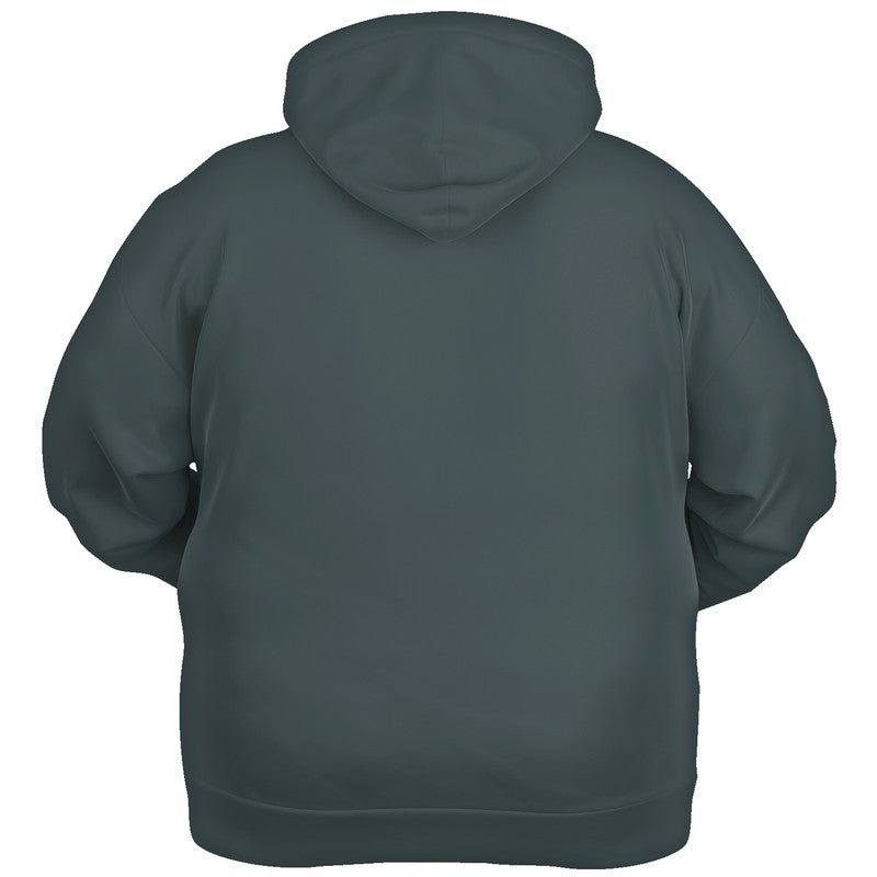 Medium-Dark Neutral Cyan Hoodie PLUS (C-NE-MD) - Ghost Back PLUS
