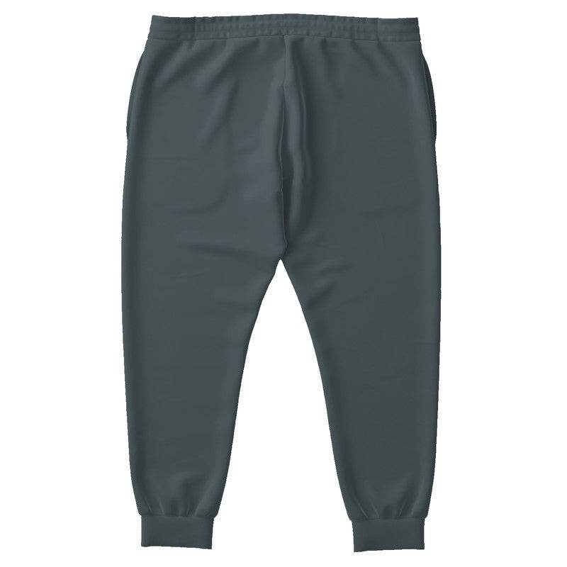 Medium-Dark Neutral Cyan Joggers PLUS (C-NE-MD) - Back PLUS