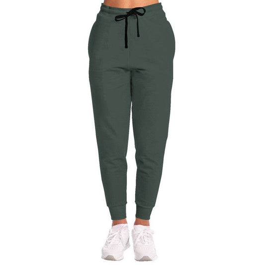 Medium-Dark Neutral Green Joggers (BGG2-NE-MD) - Woman Front