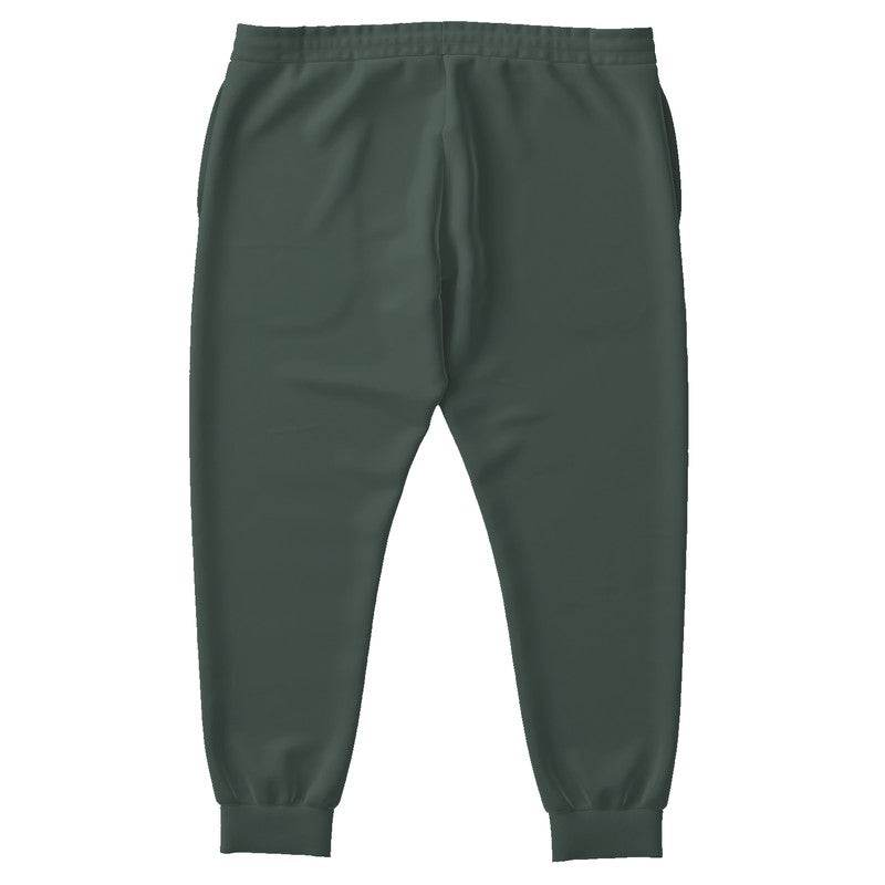 Medium-Dark Neutral Green Joggers PLUS (BGG2-NE-MD) - Back PLUS