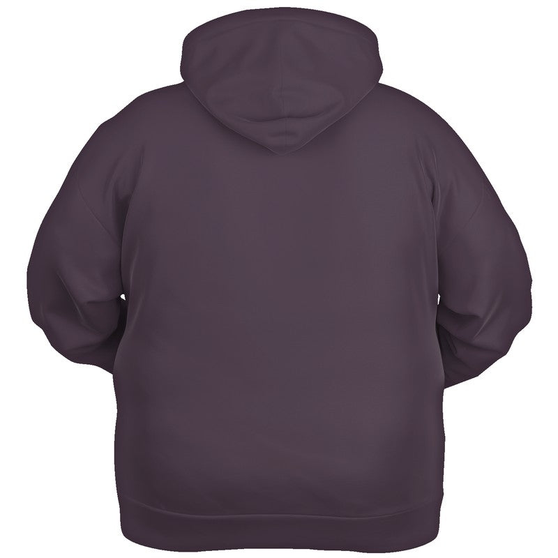 Medium-Dark Neutral Magenta Hoodie PLUS (M-NE-MD) - Ghost Back PLUS