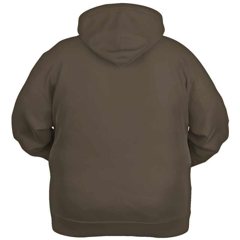 Medium-Dark Neutral Orange Hoodie PLUS (YO2-NE-MD) - Ghost Back PLUS