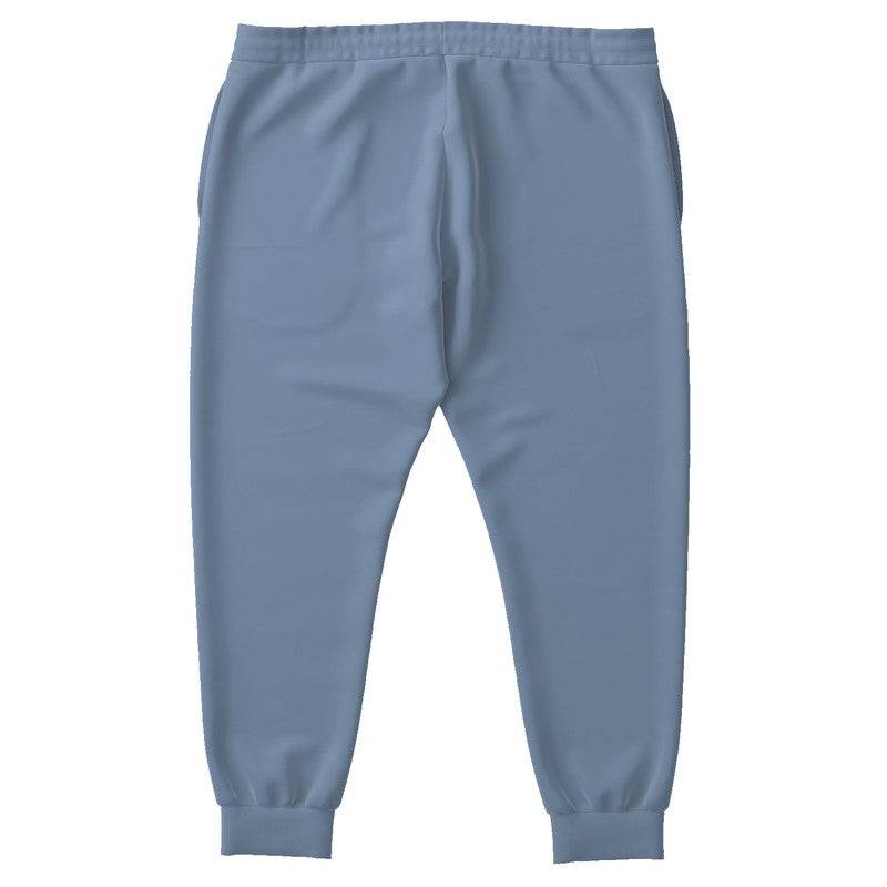 Medium-Light Fully-Muted Blue Joggers PLUS (IB2-FM-ML) - Back PLUS