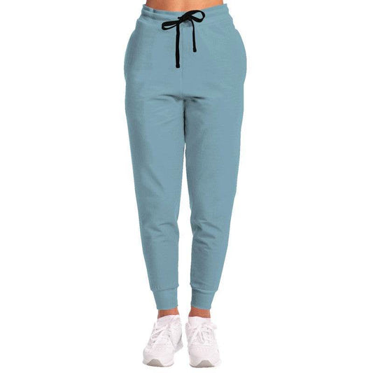 Medium-Light Fully-Muted Cyan Joggers (BC2-FM-ML) - Woman Front