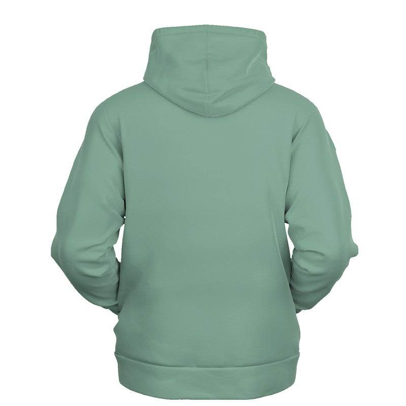 Medium-Light Fully-Muted Green Hoodie (BGG2-FM-ML) - Ghost Back